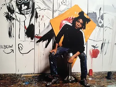 This is hidden text Basquiat
